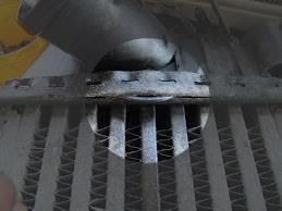 Undichter Ladeluftkühler