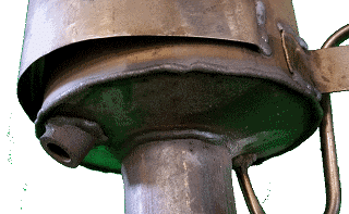 Schweißnähte der Nachbaufilters minderwertig